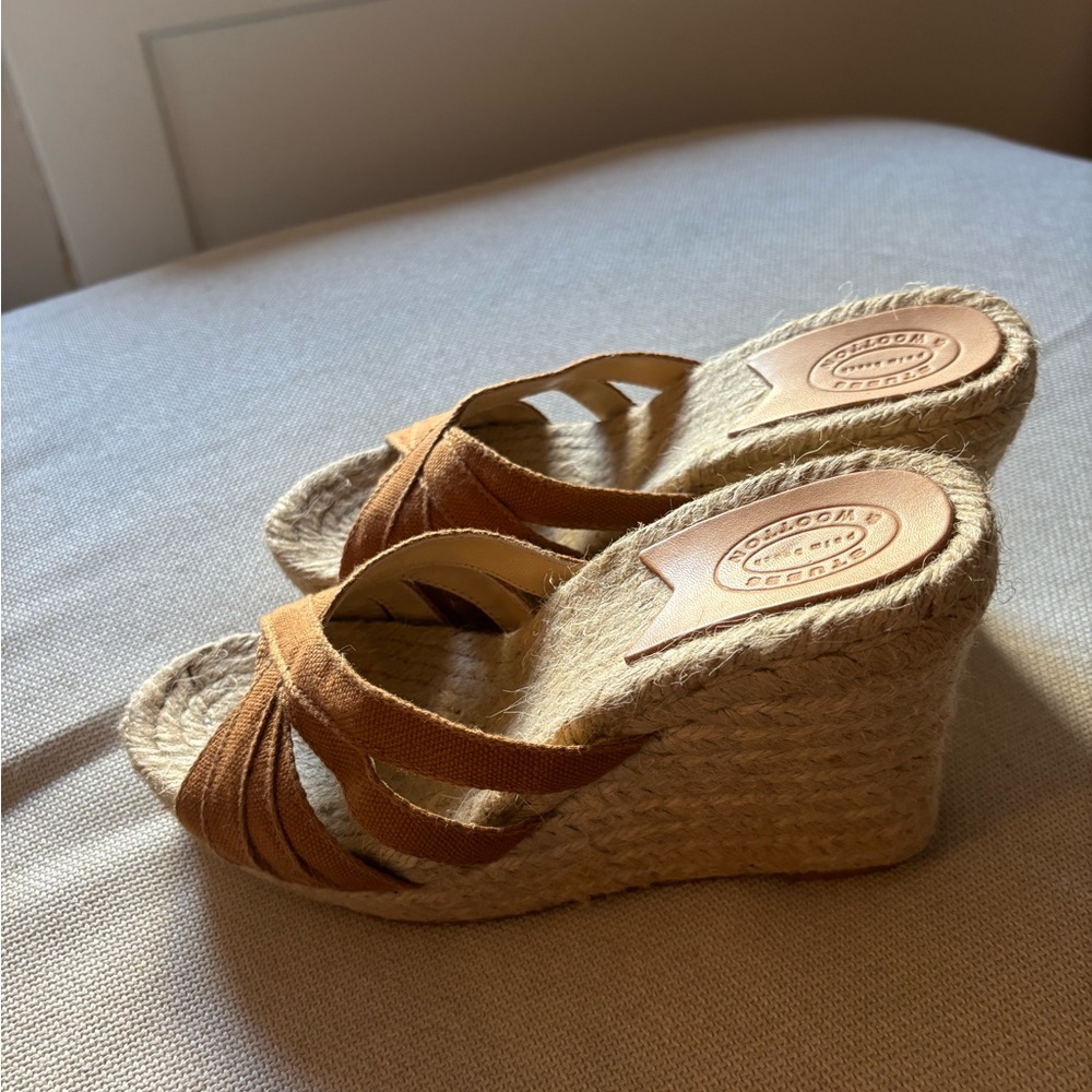 EUC Stubbs & Wootton wedges, size 40 (US 9)